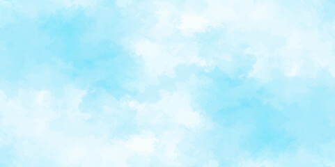 gradient light white sky background with fluffy clouds .Nature landscape in environment day horizon skyline view .cloudy in sunshine calm bright winter air background .	