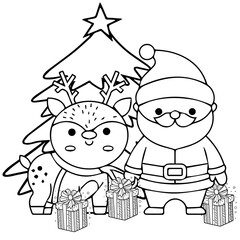 Christmas coloring pages