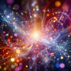 Obraz premium lights of fractal realms