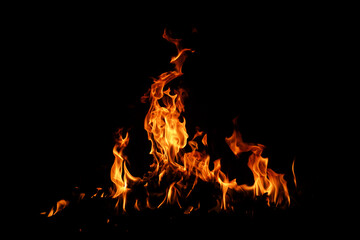 Blaze fire flame texture background. Fire sparks background. Abstract fire flame texture for banner...