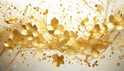 golden christmas background
