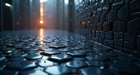 Obraz premium background with lots spots