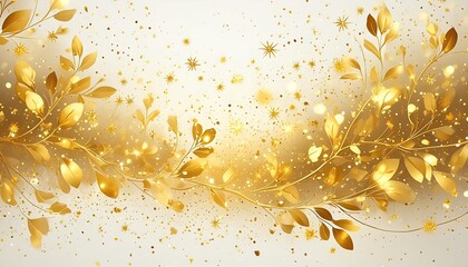 golden christmas background
