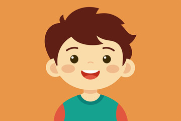 Vector illustration of kids expressions 