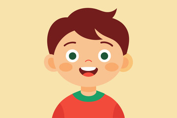Vector illustration of kids expressions 
