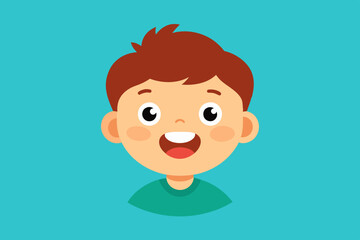 Vector illustration of kids expressions 