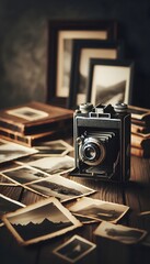 Old photo camera