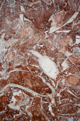 Brown orange caro marble. Antic old marble texture. Abstract Texture of Polished Red Marble

