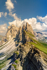 landscape with sky Seceda