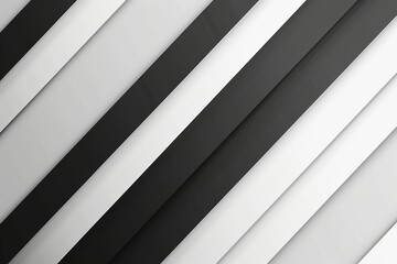 Obraz premium Abstract background with diagonal black and white stripes