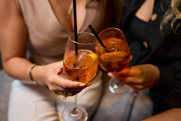 Heres to an unforgettable evening Raising our glasses and celebrating with delightful cocktails