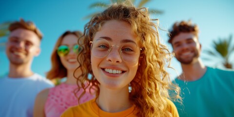 Smiling Friends Group Portrait