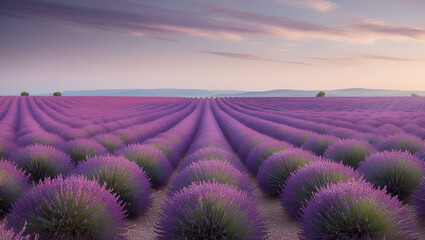 Fototapeta premium lavender field region