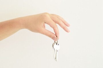keys in hand