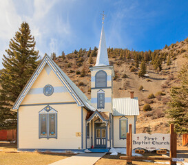 Little Mountain Church in Lake City, Colorado, USA