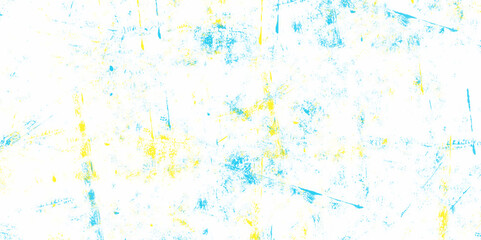 Abstract neon yellow and teal color concrete wall texture background. Abstract rock textured or marbled stone banner with elegant mottled dark and light blue green color and design