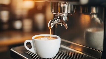 Freshly Brewed Espresso Shot