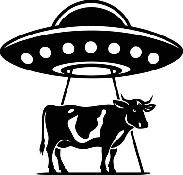 UFO Cow Abduction