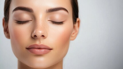 Obraz premium Serene Beauty Portrait