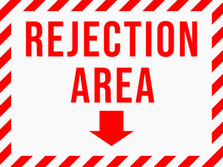 Label with an arrow that says 