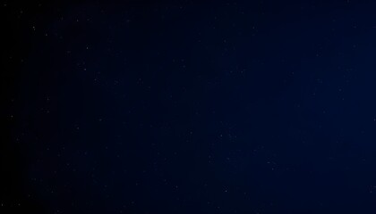 Deep Star Filled Night Sky with Dark Blue Gradient and Clusters of Stars