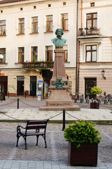  2023-05-28; square of old town in Tarnow. Poland