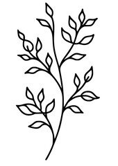 Autumn Leaves SVG, LEAF SVG, LEAVES Svg, Leaf Clipart, Leaf Svg cut file for Cricut, Branch Svg, Twig svg, Leaf Silhouette, Art Print, Autumn SVG