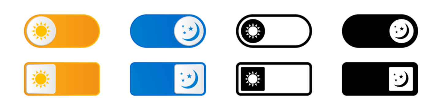 Night and day modes. Day and night switch.