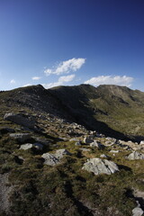 Pyrenees mountains in the summer Spain