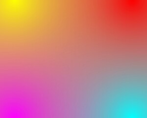 A simple abstract background with a gradient of colors, starting with yellow at the top, transitioning to orange, red, pink, purple, and finally blue at the bottom. 