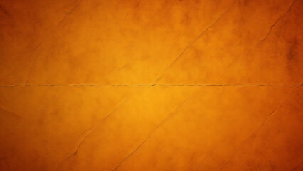 Obraz premium dark yellow orange background texture with black vignette in old vintage grunge textured border design dark elegant color wall with light spotlight center 