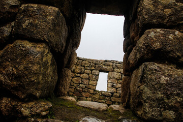 Ancient Stone Window Machu Picchu