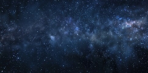 Obraz premium Cosmic Serenity. High detailed astronomical background