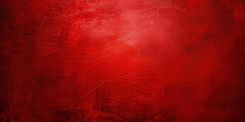Fototapeta premium Vibrant Red Textured Background. High Detail Plain Background
