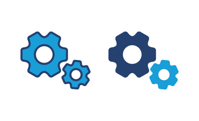 setting Icon Vector. Cog settings Icon Symbol