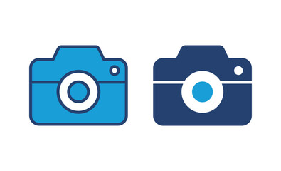 Camera icon vector. photo camera icon. camera photography icon.