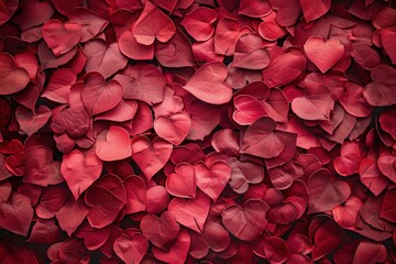 Hearts of Love. A wallpaper with intricate heart patterns on a plain background.