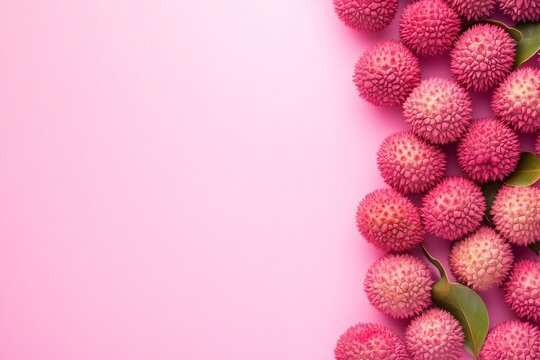Fay Zee Siu Lychee fruit background