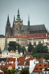 Obraz premium Prague, Czech Republic, cathedral in the castle