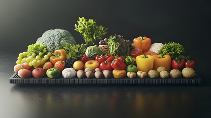 Delectable Feast Day: A Celebration of Culinary Delights
day, food, earth, horizontal, color image, tomato, vegetable, table, no people, dieting, lettuce, 