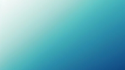 Obraz premium Abstract gradient turquoise blue teal white colored blurred back 