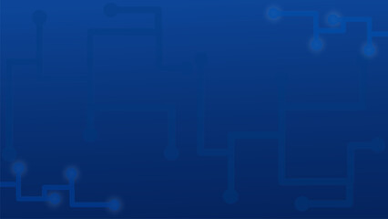 Transparent blue futuristic background with technological components. Vector illustration. Suitable for wallpaper, presentations, banners, etc.