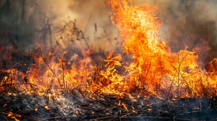 Controlled burns are deliberate fires used to manage ecosystems and reduce wildfire risk.