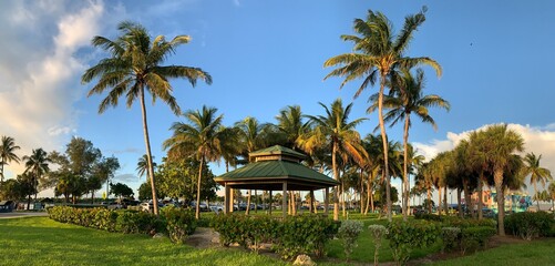 Jetty park at Fort Pierce Inlet on the Treasure Coast of Florida in St. Lucie County	