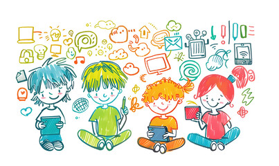 Fototapeta premium education and learning concept