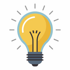 Bulb isolated on white,  bulb vector illustration, Education light bulb vector art,  bear silhouette,  light bulb vector icon, light bulb cartoon line art, eps