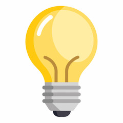 Bulb isolated on white,  bulb vector illustration, Education light bulb vector art,  bear silhouette,  light bulb vector icon, light bulb cartoon line art, eps