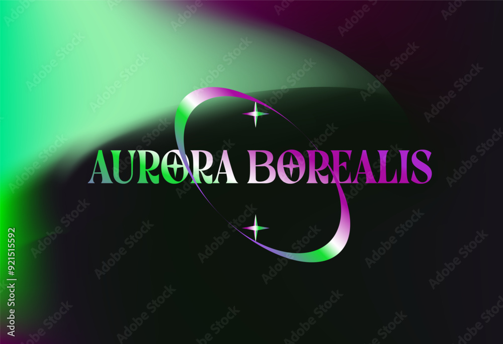 Wall mural abstract gradient background in dark colors.