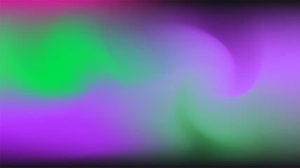 Abstract blurred background in The Northern Lights colors.