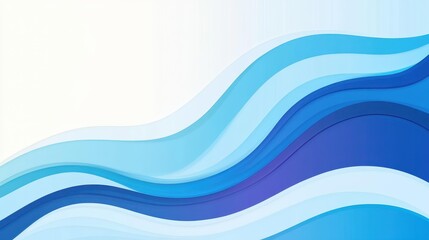 A vibrant blue gradient background with a modern flat design, perfect for adding a fresh touch to your visuals.